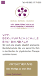 Mobile Screenshot of berufsfachschule-physiotherapie-badbirnbach.de